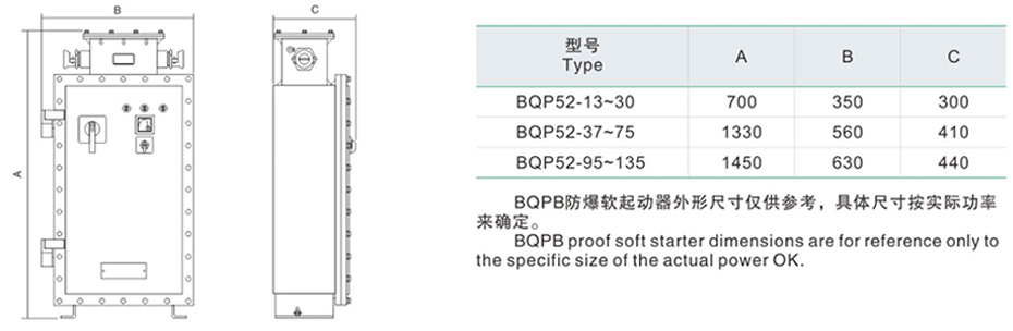 外形及安裝尺寸